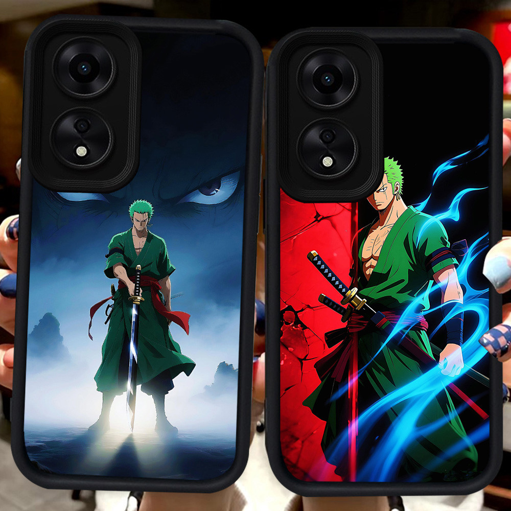 เคสสีดําสําหรับ OPPO A60 A98 A38 A78 A17K A18 A17 A58 5G H89 Zorro