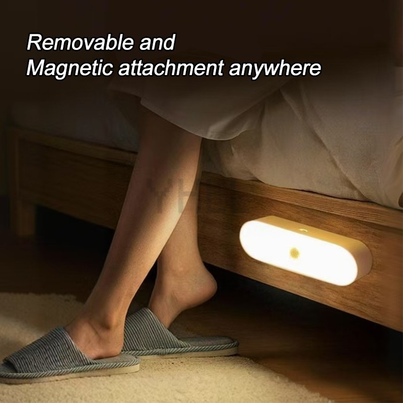 ( ท้องถิ่น ) 4 ชิ้นไฟเหนี่ยวนํา Led Motion Sensor ตู้ไฟไร้สาย  ไฟเซ็นเซอร์ Led ไฟกลางคืน Usb ชาร์จโคมไฟบันได ราคา ถูกที่สุด ดีลบีเคเค แกลเลอรีภาพที่ 6