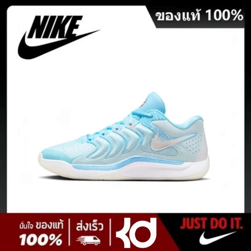 ♞(100% Authentic)Nike KD 17 EP "Christmas" XDR รองเท้าบาส กันลื่น ระบายอากาศ Basketball shoes AGD