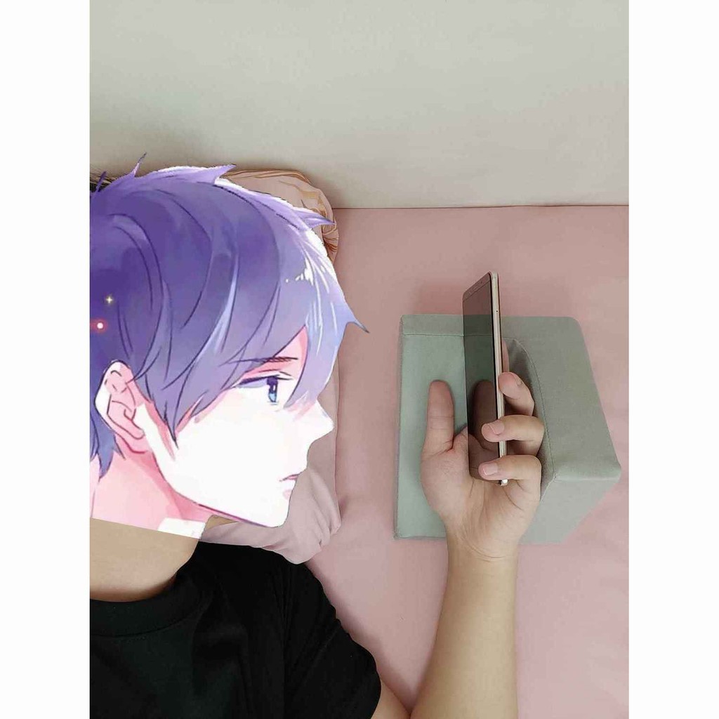 CZONE นอนบนเตียงเพื่อเล่นกับวิดีโอสั้นและสิ่งประดิษฐ์โทรศัพท์มือถือขาตั้งโทรศัพท์ขี้เกียจเบาะมือ