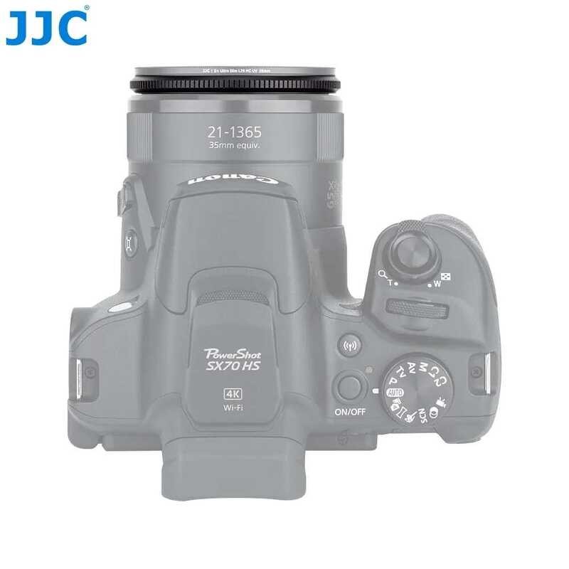 ❃ JJC 58มม.เลนส์อะแดปเตอร์แหวนหลอดสำหรับ Canon Powershot Sx70 Sx60 Sx50 Sx520 HS ❃