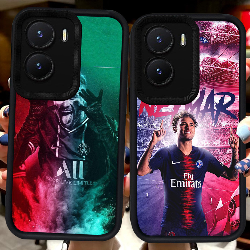 ปลอกสีดําสําหรับ VIVO Y15a Y75 Y55 Y35 Y56 iQOO 13 Z10 T4 Z9X Z9 Y22s Y16 Y15s Y22 Y01 5G H84 Neymar