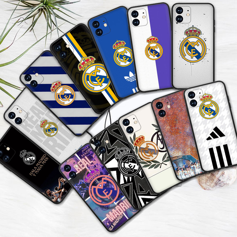 นุ่มเคสซิลิโคนสําหรับ OPPO Reno 8T 5G 7z 8z 2 2Z 2F 3 4 4Pro 4G 5E7E Real Madrid
