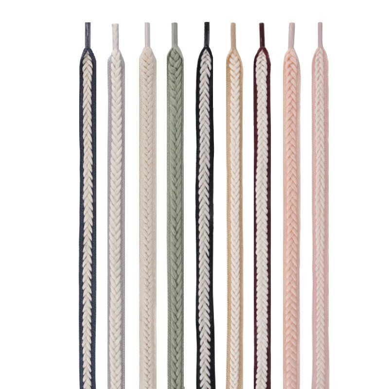 T628 หูข้าวสาลีและเชือกผูกรองเท้าหลายสี T628, รองเท้าสปอร์ตและรองเท้าสปอร์ตสีขาวที่ปรับได้