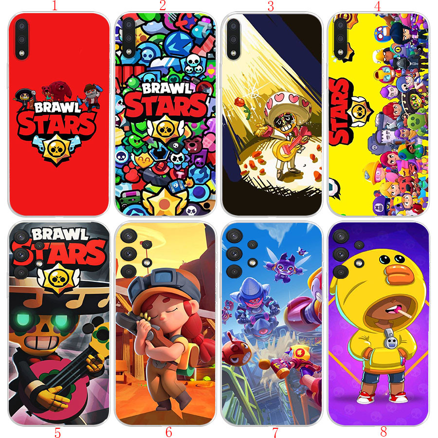 Redmi Note 8 8T 8 Pro 9 9S 9 Pro 9 Pro Max 9T 10 Pro 4G CX4 อะนิเมะ Brawl ดาวเคสโทรศัพท์โปร่งใสนุ่ม