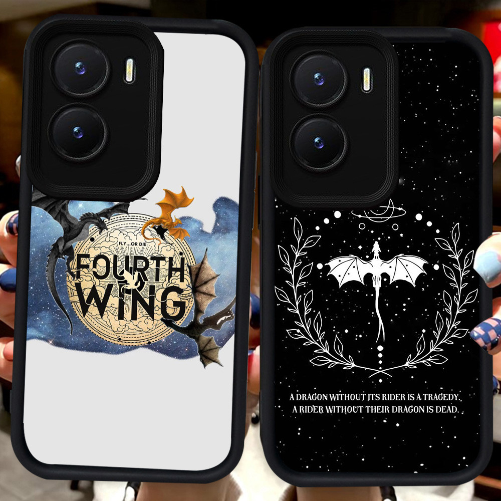 ปลอกสีดําสําหรับ VIVO Y15a Y75 Y55 Y35 Y56 iQOO 13 Z10 T4 Z9X Z9 Y22s Y16 Y15s Y22 Y01 5G H81 Wing F