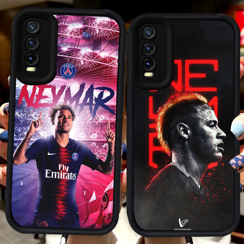 ปลอกสีดําสําหรับ VIVO Y11s Y20i S1 Pro Y20 Y66 Y20s Y83 V15 V17 V19 Neo Y12s Y400 H84 Neymar Barcelo