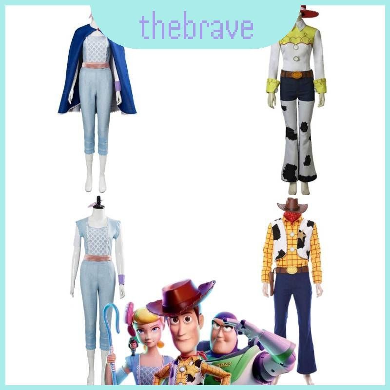 ชุดคอสเพลย์ Woody, Bo Peep, Jessie สำหรับตัวละครโปรด