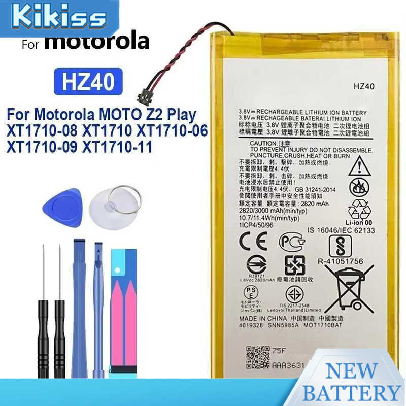 Original Battery For Motorola MOTO Z2 Play XT1710-08 XT1710 XT1710-06 XT1710-09 XT1710-11 HZ40