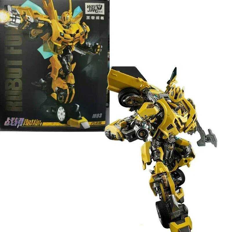 ของเล่นแปลงร่าง ★ Weijiang Glaive Bumblebee หุ่นยนต์แปลงร่าง ขนาด 16 ซม. โมเดลภาพยนตร์ Mpm03 ขอ