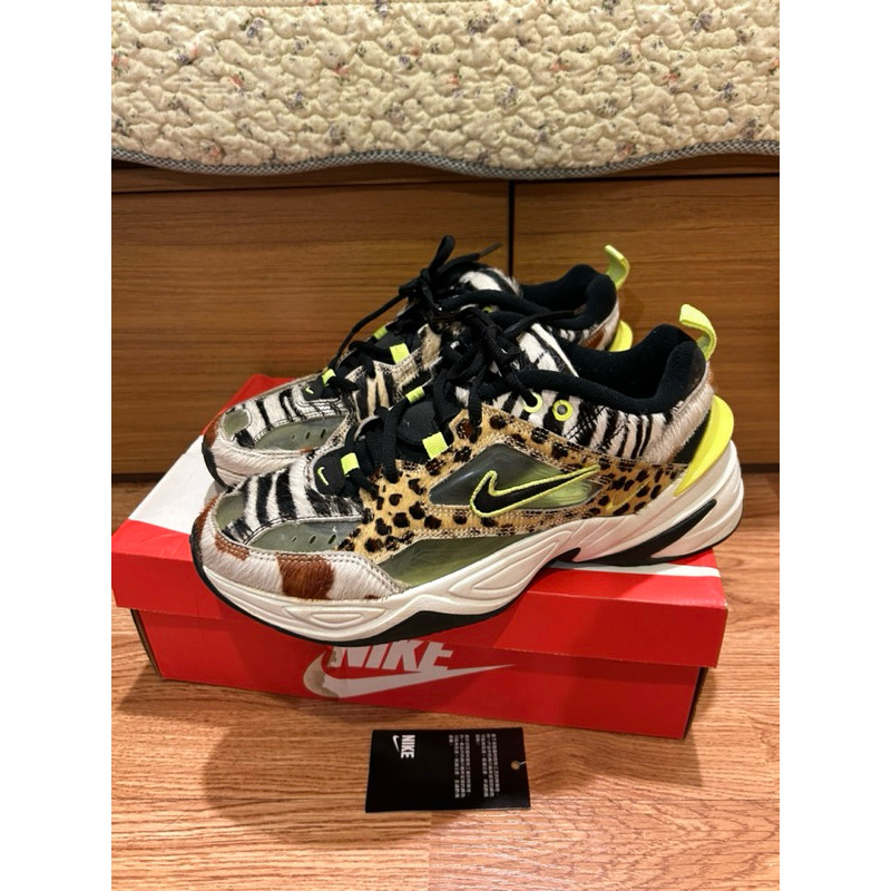 ♞,♘,♙ขายมือ2 ของแท้100% NIKE M2K CI9631-037 Animal Pack 27.5cm 9.5us TRD