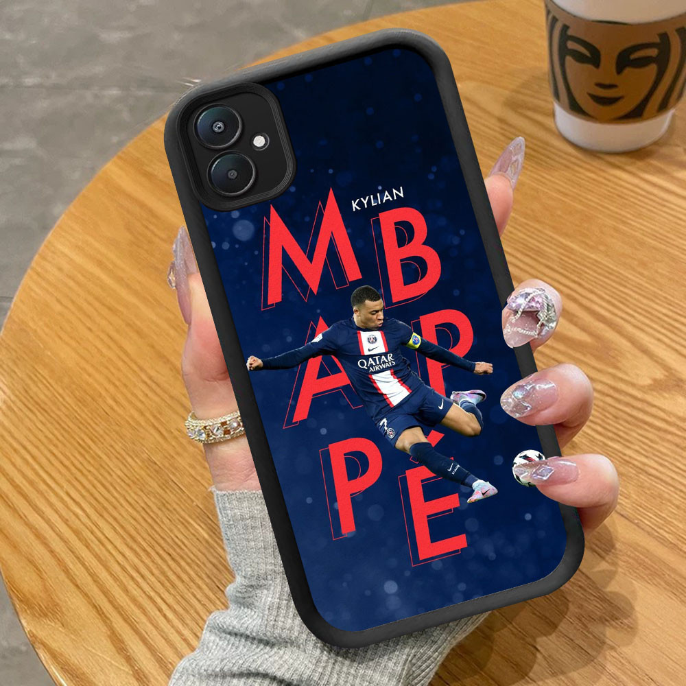 YB-12 Kylian Mbapppé ปลอกกันกระแทกสําหรับ Xiaomi Redmi 13C 14 13T 14T A2 A1 K60 Ultra Poco C65 Pro