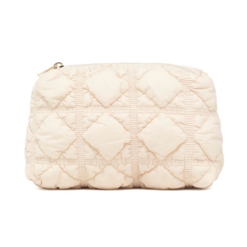 ♞,♘[พร้อมส่ง]️Carlyn Weekender Pouch #Ivory XDY