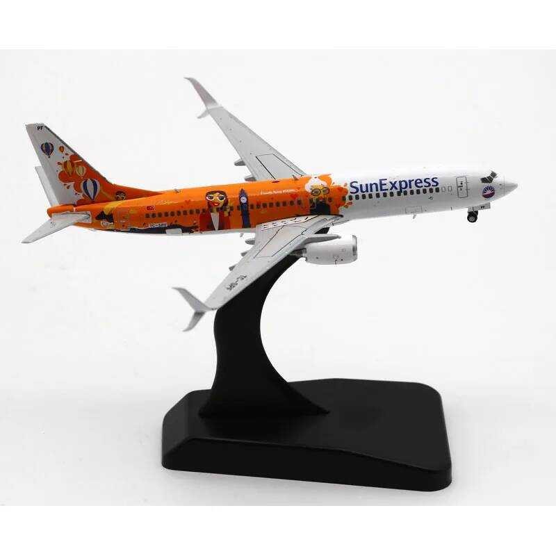 ของขวัญเครื่องบินสะสมโลหะผสม ★ Lh4288 JC Wings 1:400 Sunexpress Air Boeing B737-800 เครื่องบินโ