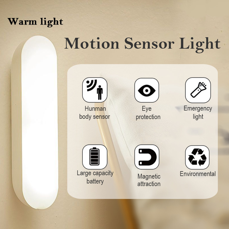 ( ท้องถิ่น ) 4 ชิ้นไฟเหนี่ยวนํา Led Motion Sensor ตู้ไฟไร้สาย  ไฟเซ็นเซอร์ Led ไฟกลางคืน Usb ชาร์จโคมไฟบันได ราคา ถูกที่สุด ดีลบีเคเค แกลเลอรีภาพที่ 9