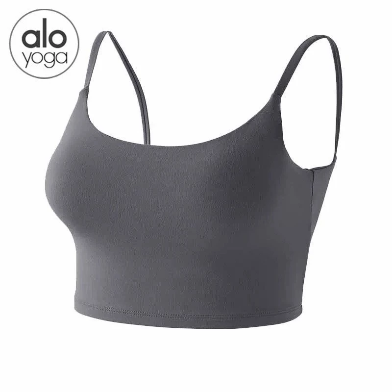 Alo Yoga บราสปอร์ตผู้หญิง กันกระแทกพร้อมแผ่นรอง thumbnail 9