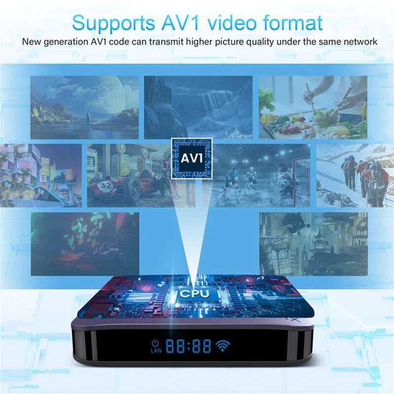 กล่องสมาร์ททีวี ★ A95x F3 Air II RGB Android 11 Amlogic S905w2 4Gb 32Gb Dual Wifi Bluetooth ทนท