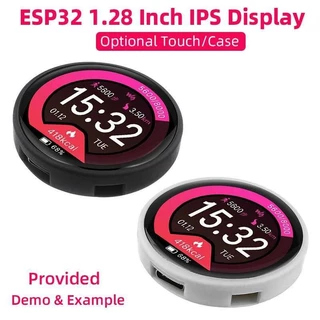 VN ESP32 C3 LVGL สําหรับ Arduino WiFi & บอร์ดพัฒนาบลูทูธ 1.28 นิ้ว 240*240 IPS LCD TFT สมาร์ทจอแสดงผลโมดูลกรณีเสริม