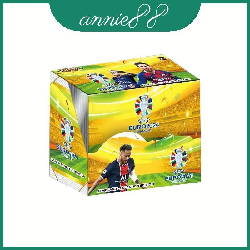 Star Ultimate Football Cards ถ้วยยุโรป Messi Neymar Ronaldo Deck Card Collectible