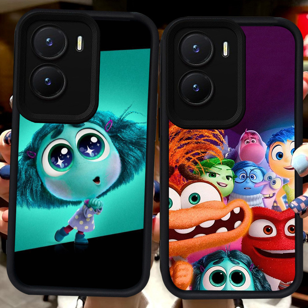 ปลอกสีดําสําหรับ VIVO Y15a Y75 Y55 Y35 Y56 iQOO 13 Z10 T4 Z9X Z9 Y22s Y16 Y15s Y22 Y01 5G Y01A H91 ภ