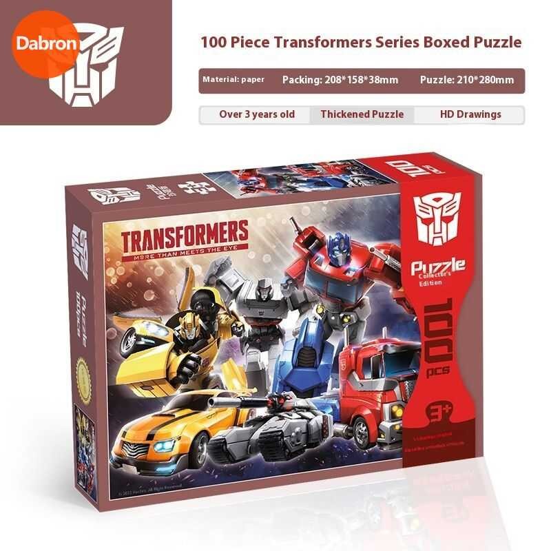 LY Dabron Transformers Puzzle Set For Kids, Fun And Eduional Toy