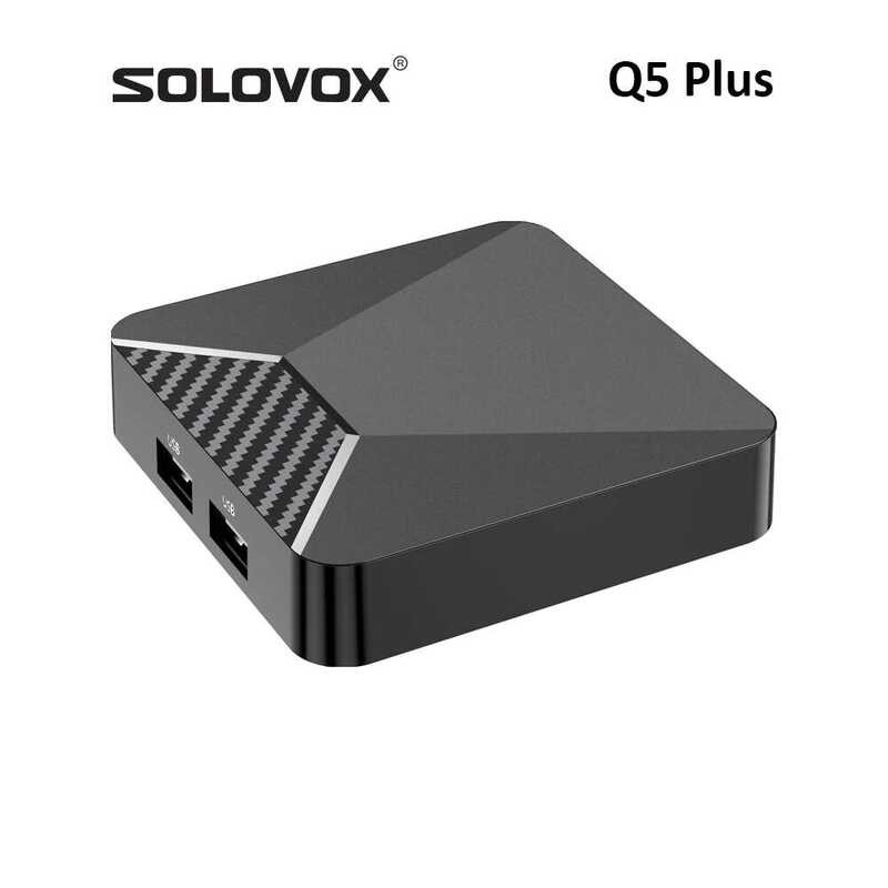 SOLOVOX ★ 2023 Q5 Plu Lemon IP Internet3 Android 11 STB S905w2 Quad Core 5G Wifi Stalker ATV เว