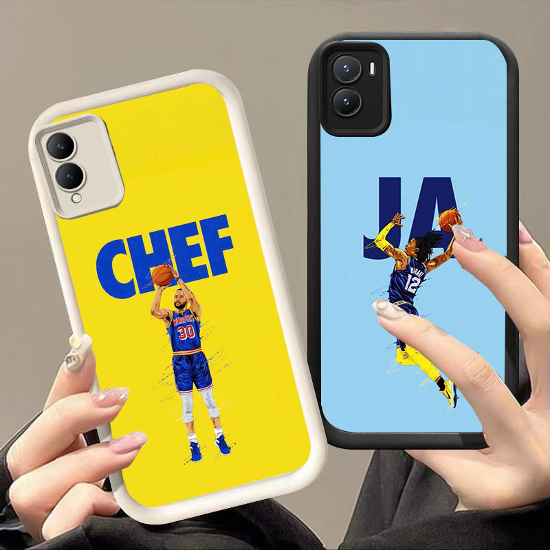 YZ-2 บาสเกตบอล star Kobe Bryant ปลอกกันกระแทกสําหรับ VIVO IQOO Z9X Y02S Y56 Y17S Z10 Z9 Y16 Y28 Y35 