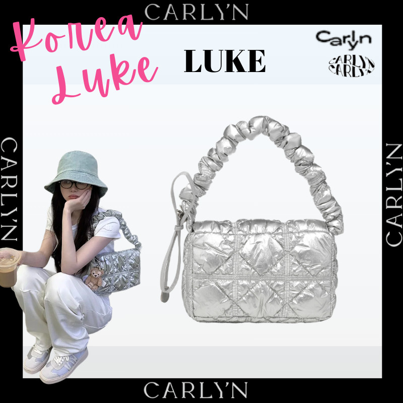 ♞,♘,♙Carlyn Luke bag ของแท้ในสต็อก shoulder bag สายสะพายไหล่ปรับได้ แท้ Carlyn กระเป๋า XDY