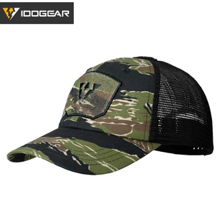 IDOGEAR Tactic B1 เบสบอลหมวกครึ่งตาข่ายระบายอากาศกลางแจ้งกีฬาฤดูร้อนบังแดด Tactic หมวก 3621