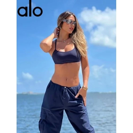 บราสปอร์ต Alo Sports Bra กันกระแทก บราฟิตเนสพร้อมแผ่นรอง thumbnail 4
