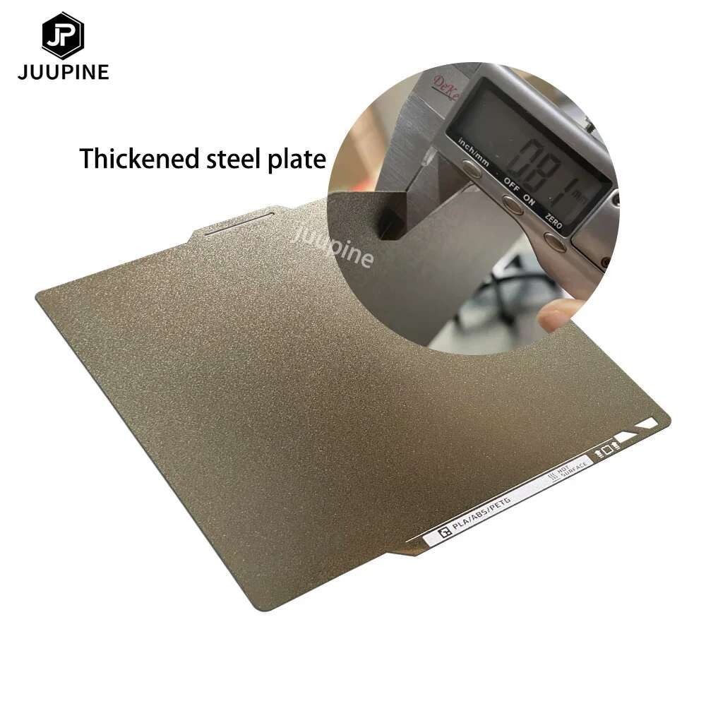 Bambulab X1c แผ่น 257x257 Pei Textured สําหรับ Babambu Lab สร้างแผ่น Golden Pei Bambulab X1 คาร์บอนส