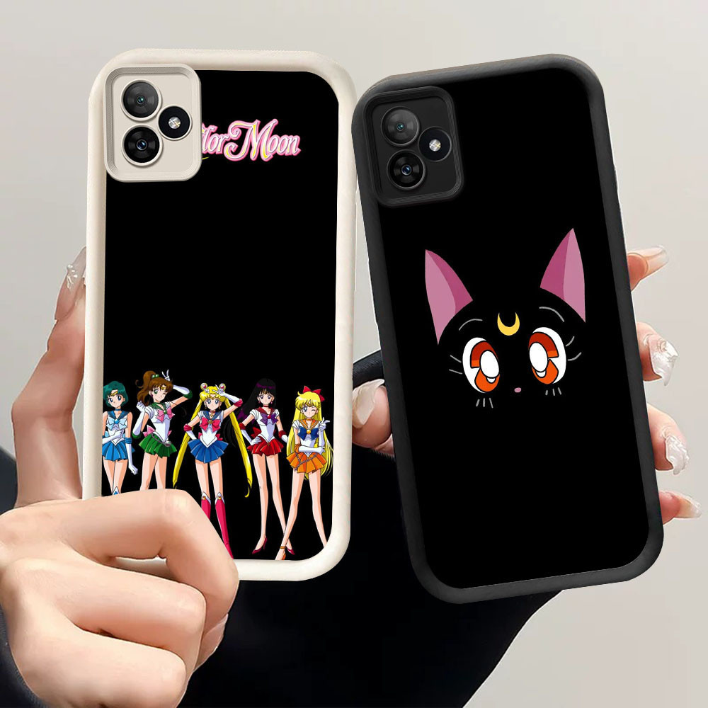 YB-28 Sailor Moon กันกระแทกสําหรับ Realme C53 C63 C61 C51 GT SE NEO6 6 หมายเหตุ 50 60 Narzo N61 N53
