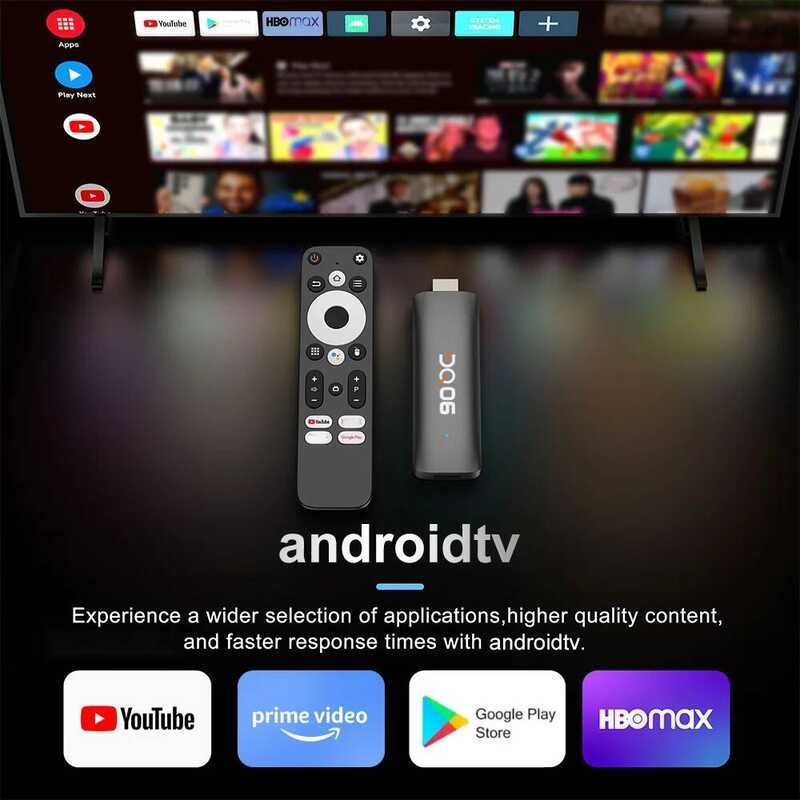 กล่องทีวี ☢ VONTAR 12 Dq6 ATV Mini TV Stick Allwinner H618 Quad Core 8K Video 4K@6Fps Wifi6 สร้