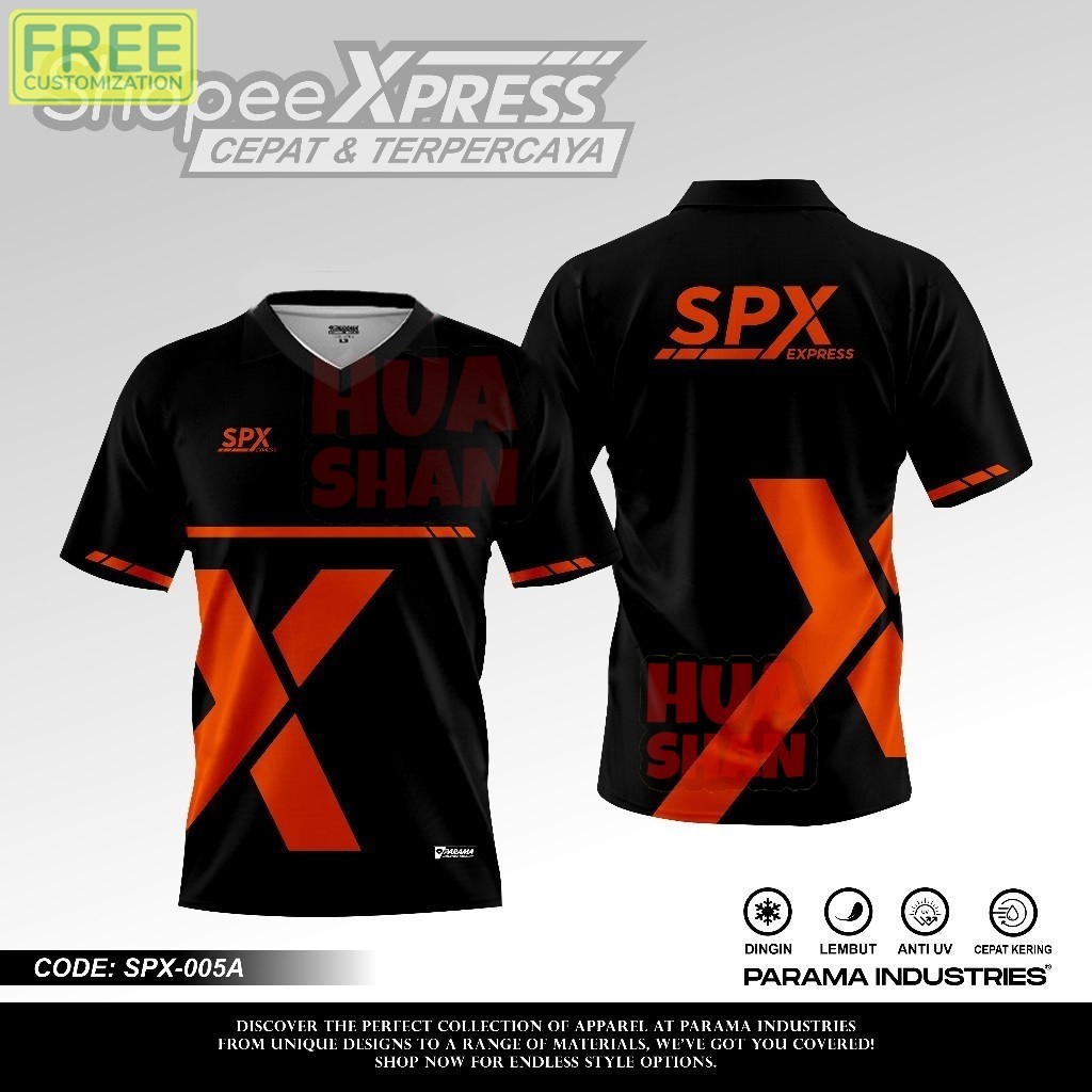 Courier SHOPEE JERSEY SPX EXPRESS All in Print Premium Package
