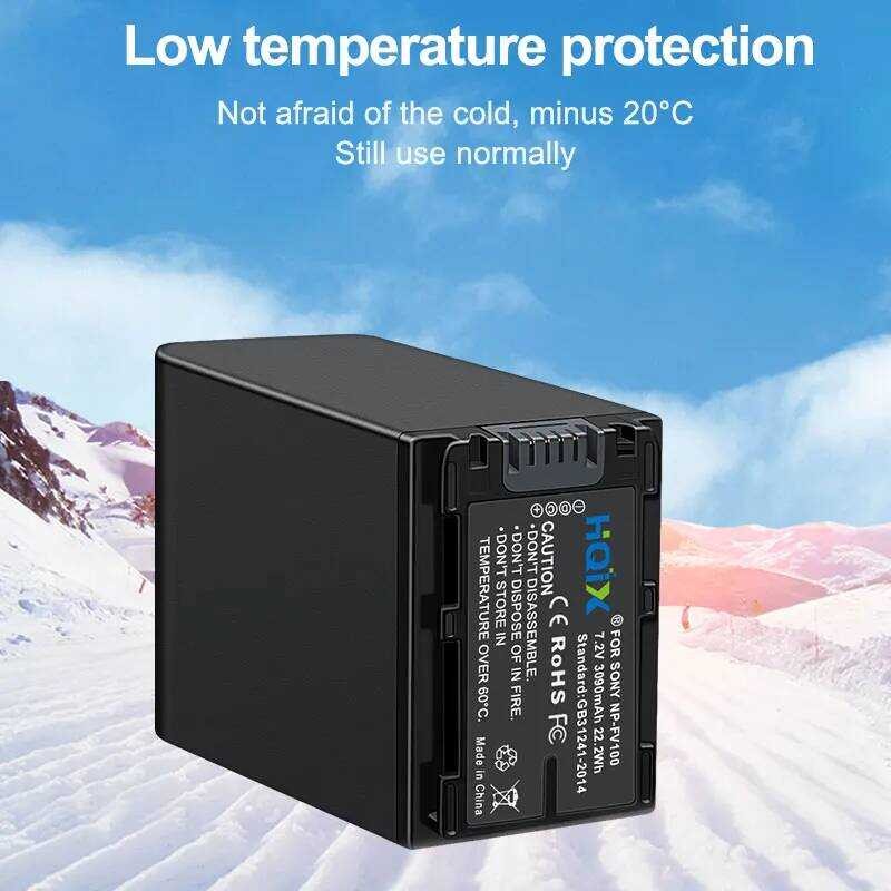 ❃ HQIX สําหรับ Sony Hdr-Td10e Td20 Td30e Xr160e Xr260e Xr350e Xr360e Xr550e Xr150e Cx760e Cx900 ❃