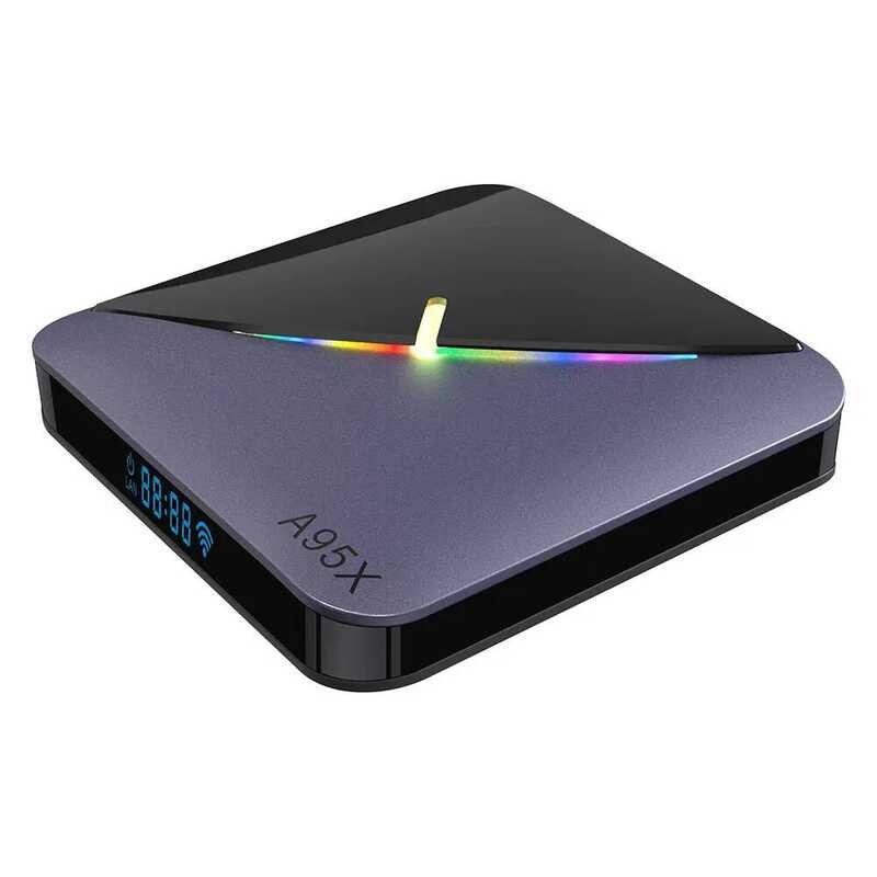 กล่องสมาร์ททีวี ☢ A95x F3 Air II Android 11.0 4K RGB Light 2.4/5G Wifi Amlogic S905y4 Bt5.0 กล่