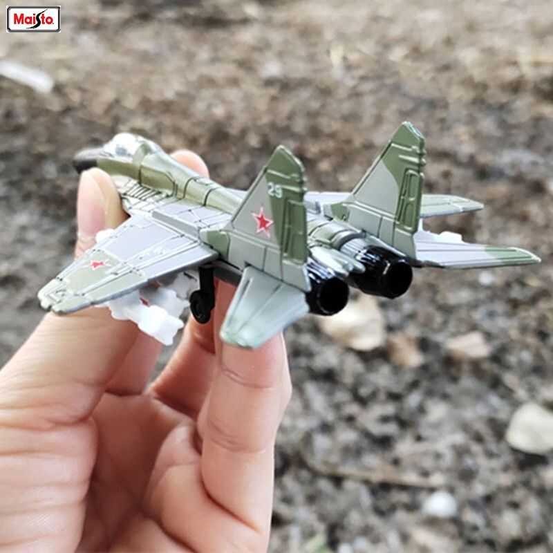 LY Maisto Original Airplane Mig-29 F-117 Model Airplane Die-Casting Model Toy Gift Collection Trans