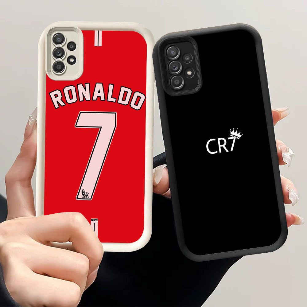 YB-9 Cristiano Ronaldo เคสกันกระแทกสําหรับ Samsung A32 A52S A52 A33 A73 A23 A72 A13 A53