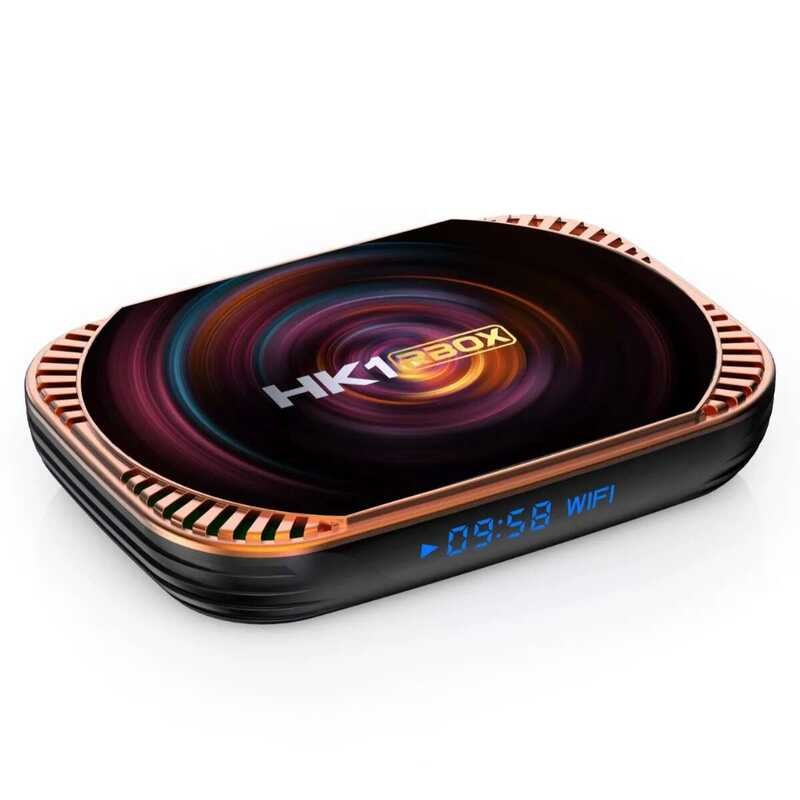 กล่องทีวี ☢ 8K Wifi 2.4&5G Hk1 Rbox-X4 สูงสุด 4Gb RAM 32Gb 64Gb 128Gb ROM เครื่องเล่นมีเดีย IPT