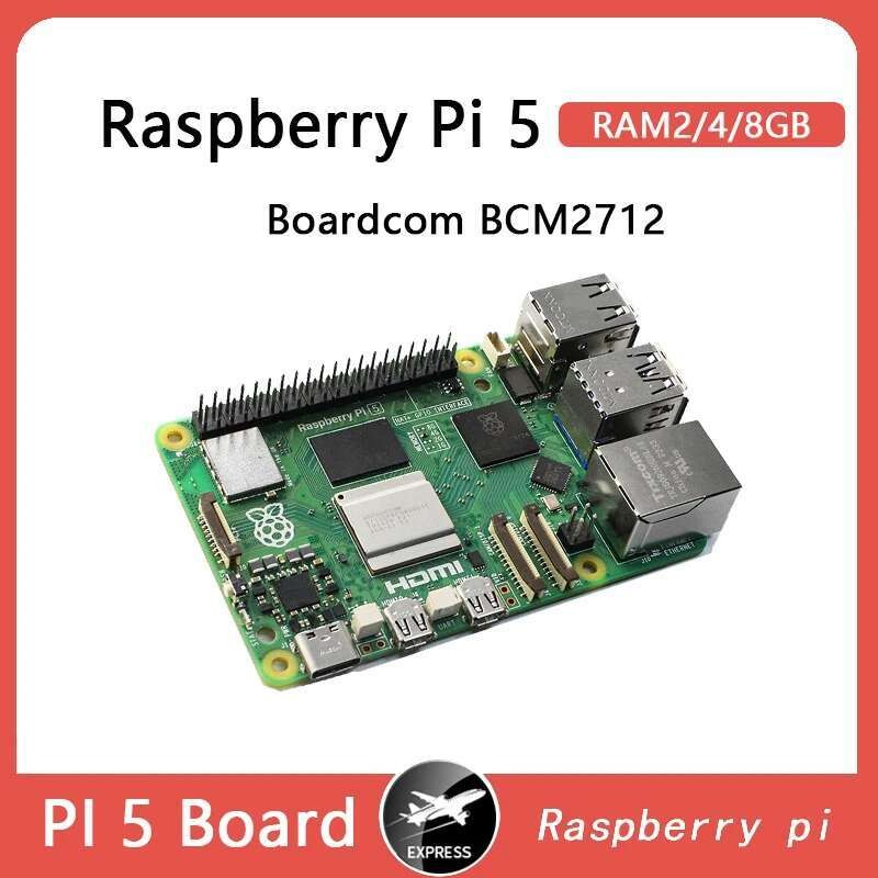 VN Raspberry Pi 5 ตัวเลือกรุ่นดั้งเดิมอย่างเป็นทางการ Pi5 2GB / 4GB / 8GB
