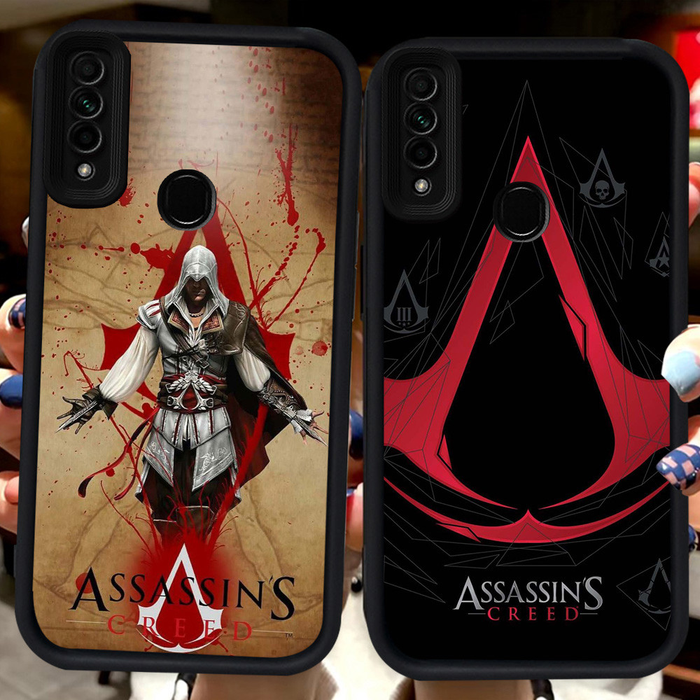 ปลอกสีดําสําหรับ OPPO A91 Reno 3 A53S A53 A33 A31 F15 H92 Fortnite