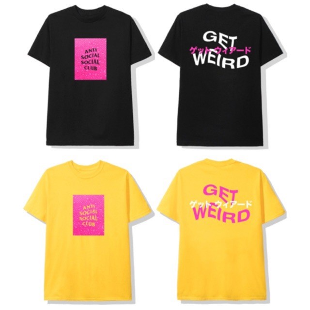 ♞ANTI SOCIAL SOCIAL CLUB - HAGIBIS YELLOW TEE SSDA