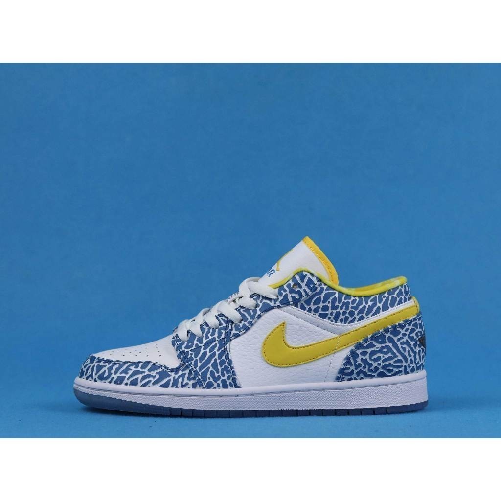 ♞,♘,♙,Aj1 Lanny Blue Citrine 309192- 172/air Jordan 1 Low "Laney" Jordan 1st Generation Jordan 1 Lo
