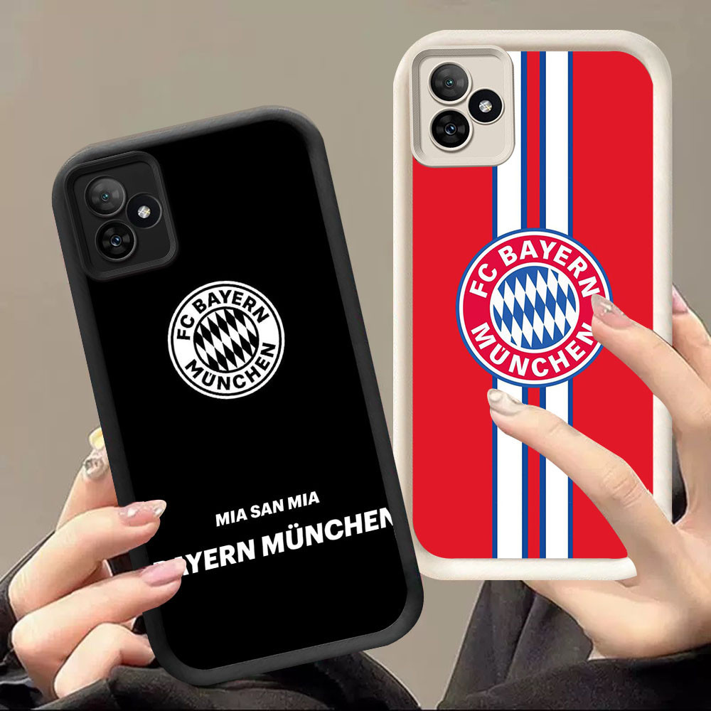 YB-4 BAYERN MUNCHEN ปลอกกันกระแทกสําหรับRealme C53 C63 C61 C51 GT SE NEO6 6 หมายเหตุ 50 60 Narzo N61