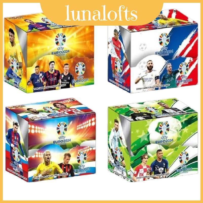 Soccer Deluxe Star Cards ถ้วยยุโรป Messi Ronaldo Neymar การ์ดสะสม