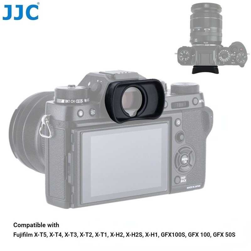 ▣ JJC Ef-Xtl Camera Eyecup Viewfinder Eyepiece For Fuji Fujifilm X-T5 X-T4 X-T3 X-T2 X-T1 X-H2