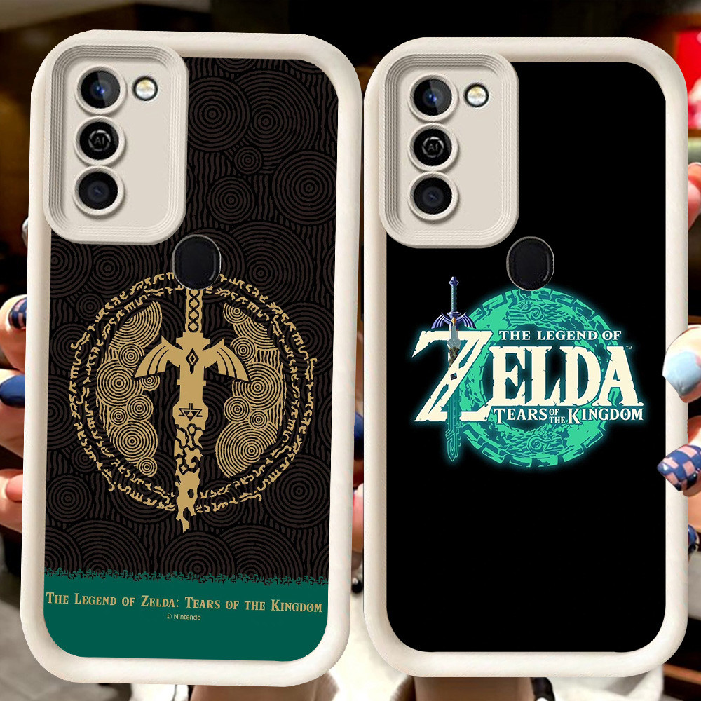 H67 Legend of Zelda ปลอกสีขาวสําหรับ Samsung A30s A7 A30 A11 A20 A21S A10S A10 A50 M30S A20S A50s M2