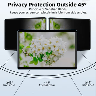 GOOJODOQ ฟิล์มกันรอยหน้าจอความเป็นส่วนตัวสําหรับ ipad การติดตั้งแม่เหล็กทันทีป้องกันรอยขีดข่วนและลายนิ้วมือ