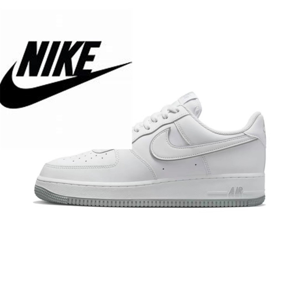 ♞,♘Nike Air Force | Low Anti slip, Durable, and Low Top Plank Shoes in Grey DV0788-100 OHT