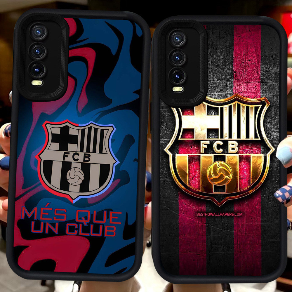 ปลอกสีดําสําหรับ VIVO Y11s Y20i S1 Pro Y20 Y66 Y20s Y83 V15 V17 V19 Neo Y12s Y400 H37 Barcelona